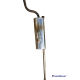 Ligier ambra exhaust system stainless steel 